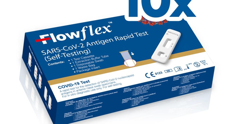 Floweflex self testing Nevia Biotech 10pz